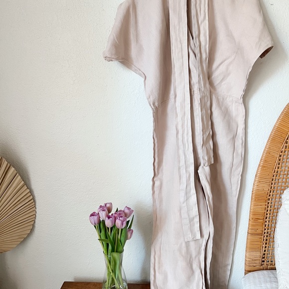 Love & Confuse Aurora Linen Jumpsuit - Picture 3 of 9
